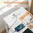 End Table with Shelves and Charging Station, Flip Top Side Table with USB Ports and Outlets, Bedside Table, Nightstand-118661071