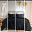 Édredon noir très grand / très petit - noir en microfibre, doux-129946365-129946371