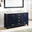 Ensemble de meuble-lavabo double 60 po Whitney