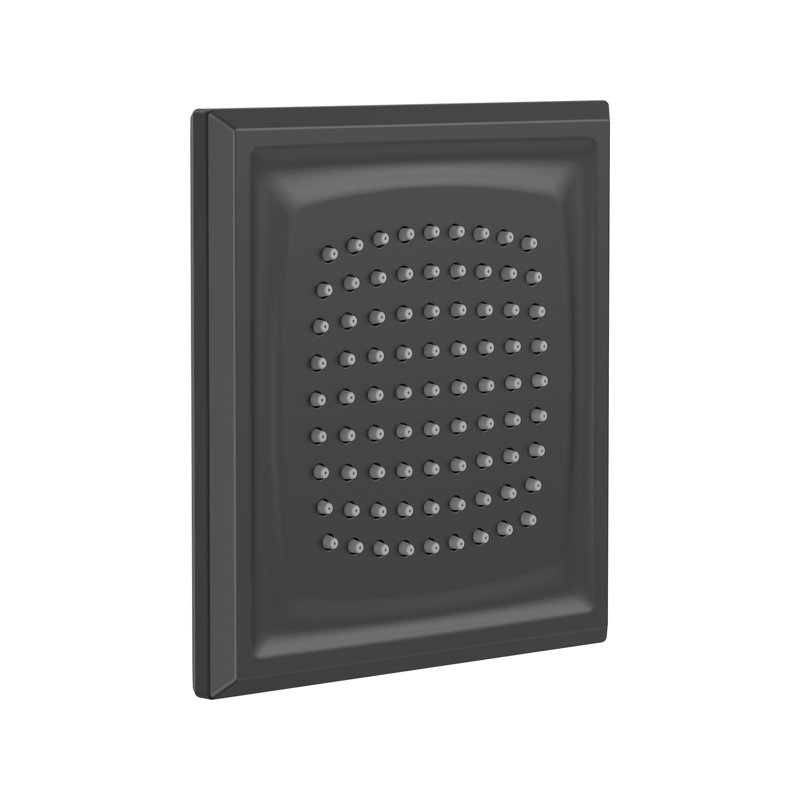 Pomme de douche fixe Town Square S Rain, Noir mat