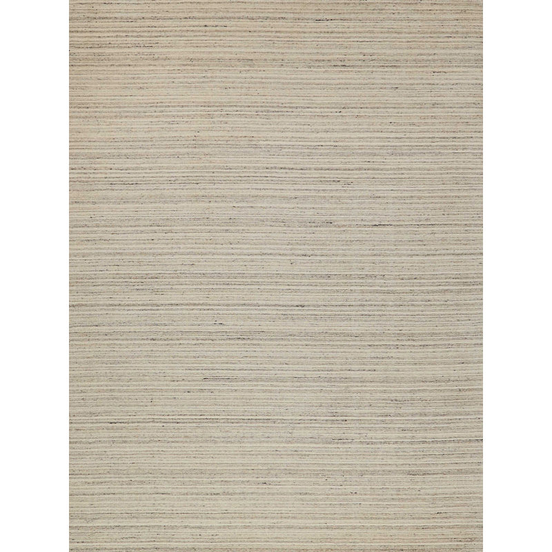 Elko Handmade New Zealand Wool, Gray Area Rug, Rectangle 2' x 3'