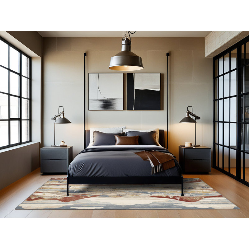 Spunky Jive Rug, Round 7'