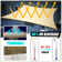 Amgo Customize Rectangle Shade Sail - 200 GSM, 95% UV Blockage with Hardware Kit