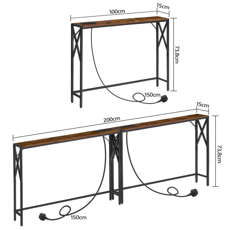 Annam 100cm Console Table