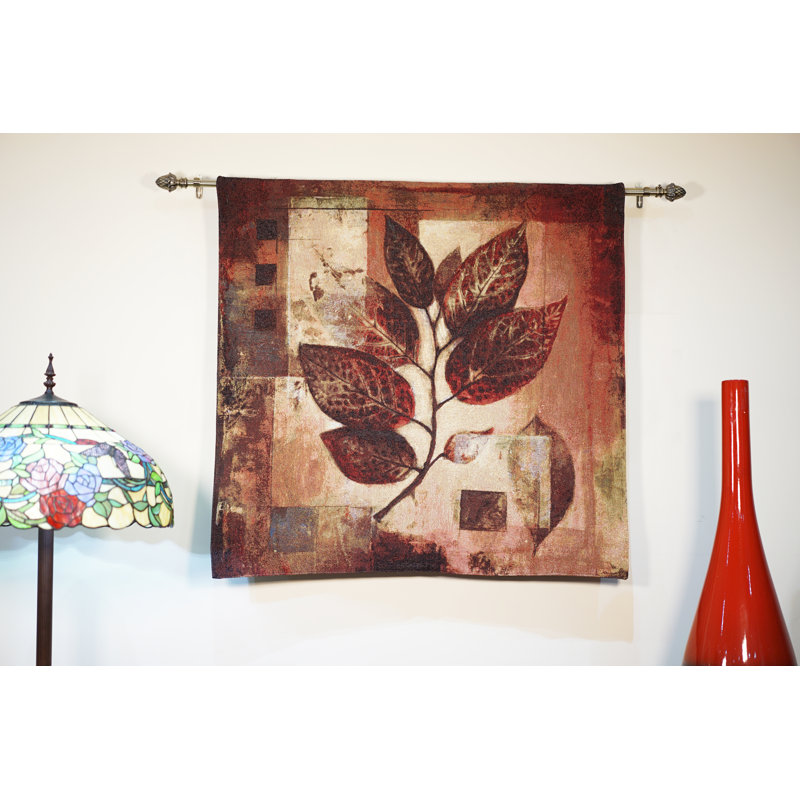 Suspension murale feuilles de coton
