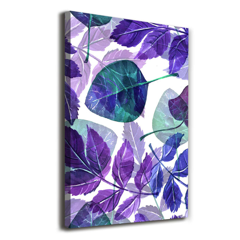Leaves - Wrapped Canvas Print