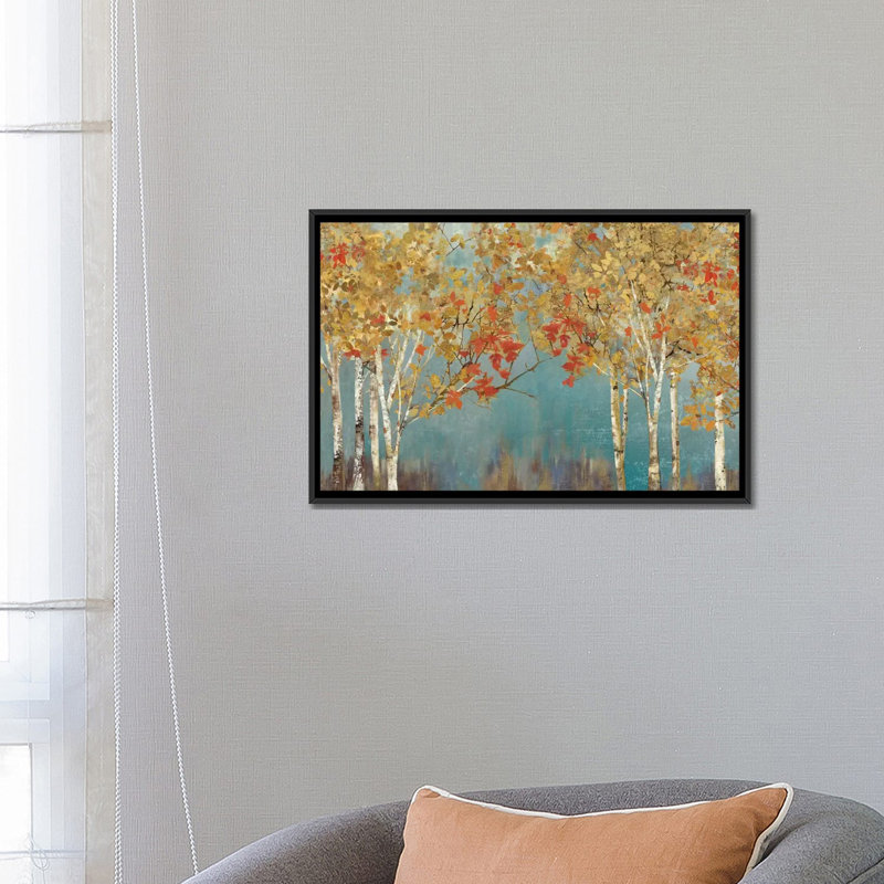 «First Moment I» par Allison Pearce - imprimé Cavas enveloppé, H 18 po x l 26 po x P 1,5 po, Toile avec cadre noir