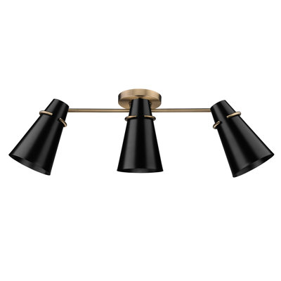 29.13'' 3 -Light Fixed Track Track Kit with Dimmable