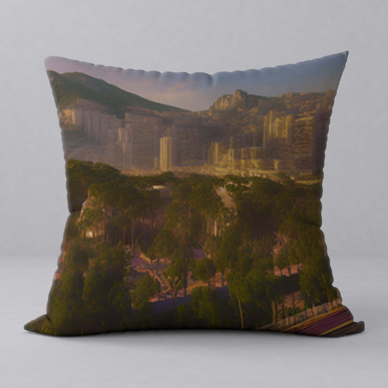Reversible Throw Pillow