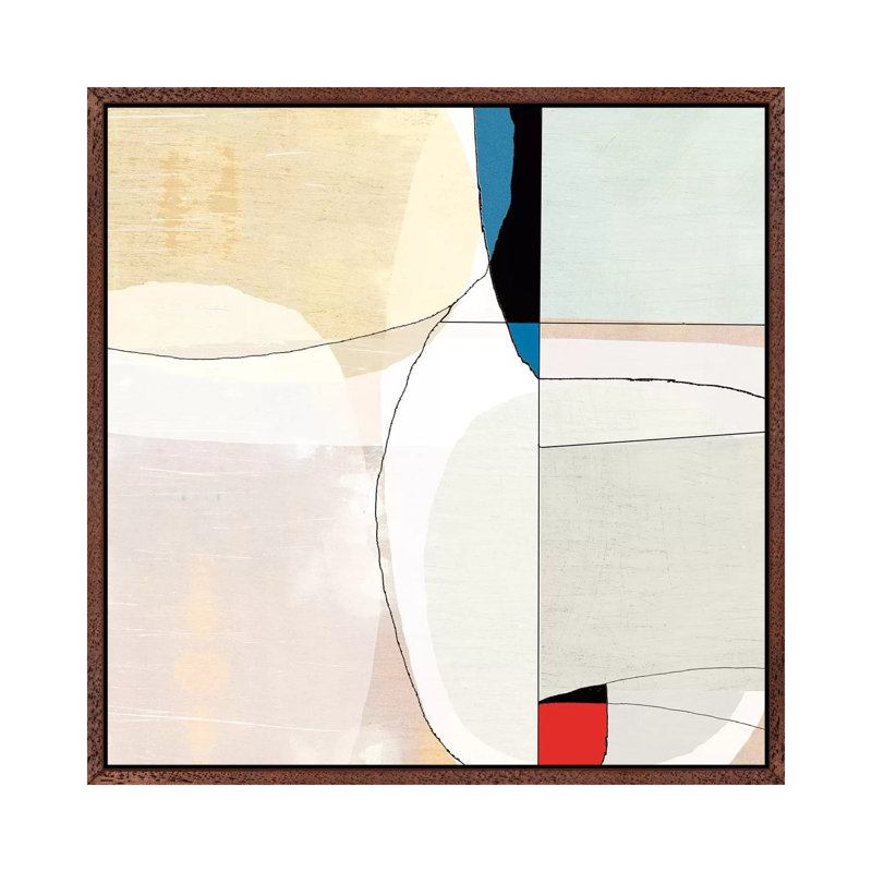 Beholder IV 1 Piece Wall Art on Canvas, 45.72 cm H x 45.72 cm W, Classic Wood Floater Framed