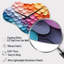 «Harmonious Spectrum II», impression horloge murale-230776309