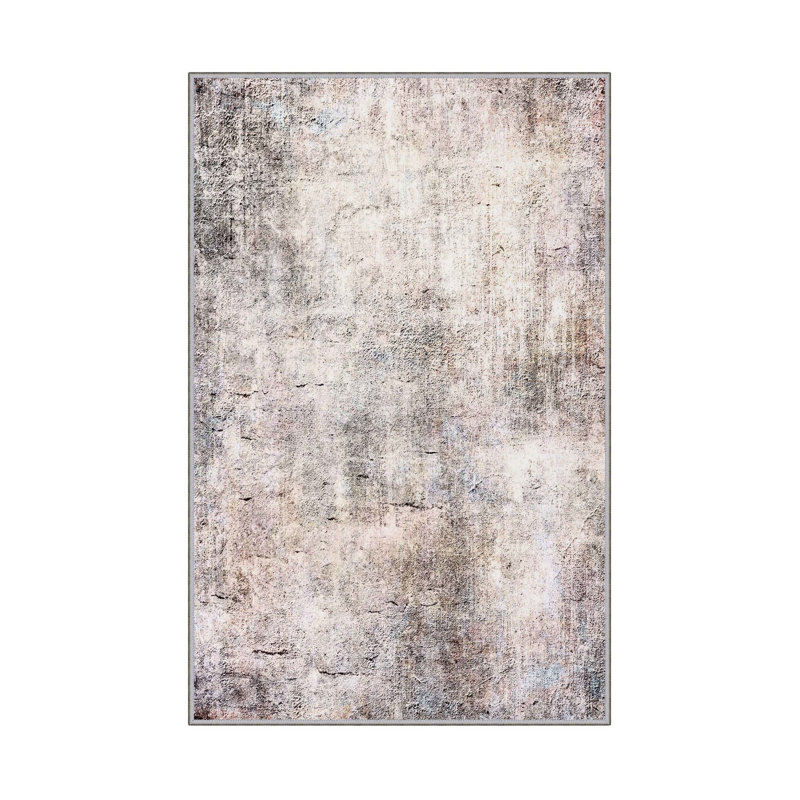 Antibacterial Hall Carpet (2.6 x 6.6 Ft) | 100% Polyester, 0.4 in Pile Height | Non-Slip PVC Dot Underside, Machine Washable | 3D Digital Printing, Durable & Stylish for Entryways, Living Rooms & More