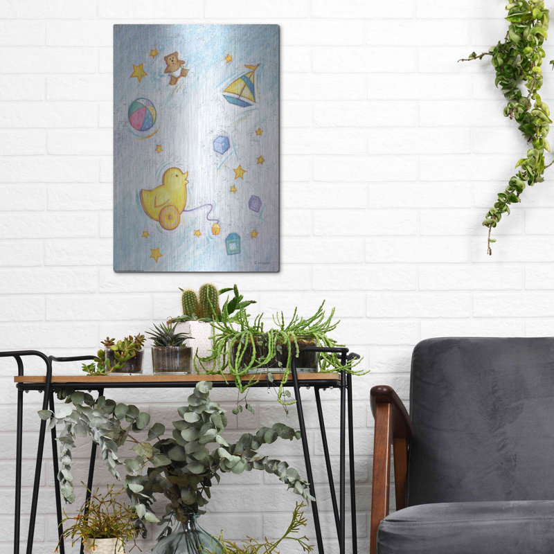 Luxe Nursery 2 Chick par Viv Eisner, Me «Nursery 2 Chick» par Viv Eisner, H 16 po x l 12 po