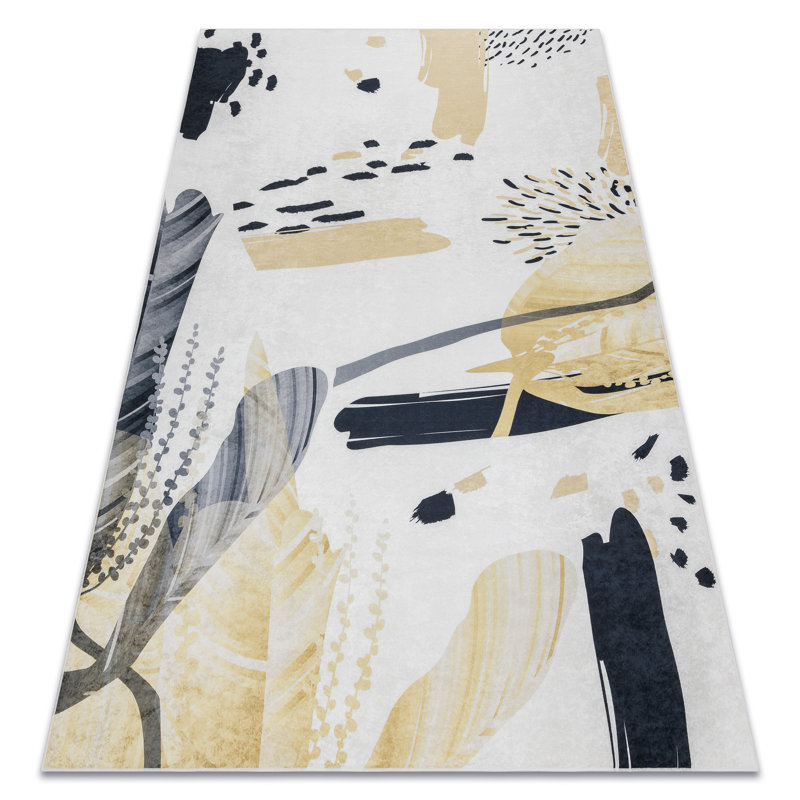 Auriville Abstract Area Rug, Rectangle 120 x 170cm