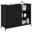  Sideboard Artisan Oak 100 X 33 X 75 Cm Engineered Wood-98072279