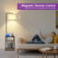 Lampe sur pied 63 po avec télécommande et station de charge-114361272