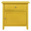 Table de chevet jaune vibrante-1110151640