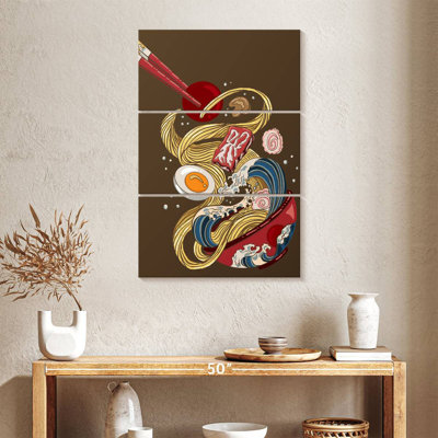Vague japonaise Ramen