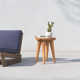 Orlin 16'' Teak Outdoor Side Table