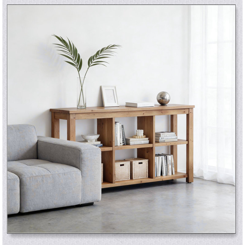 Console de conception moderne, canapé robuste