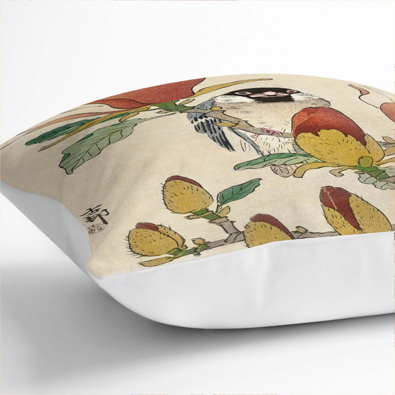 Square Throw Cushion, 40cm H x 40cm W x 15cm D, White