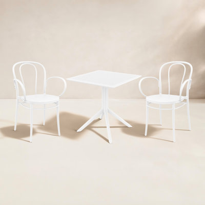 Farrah 28" Patio Bistro Set