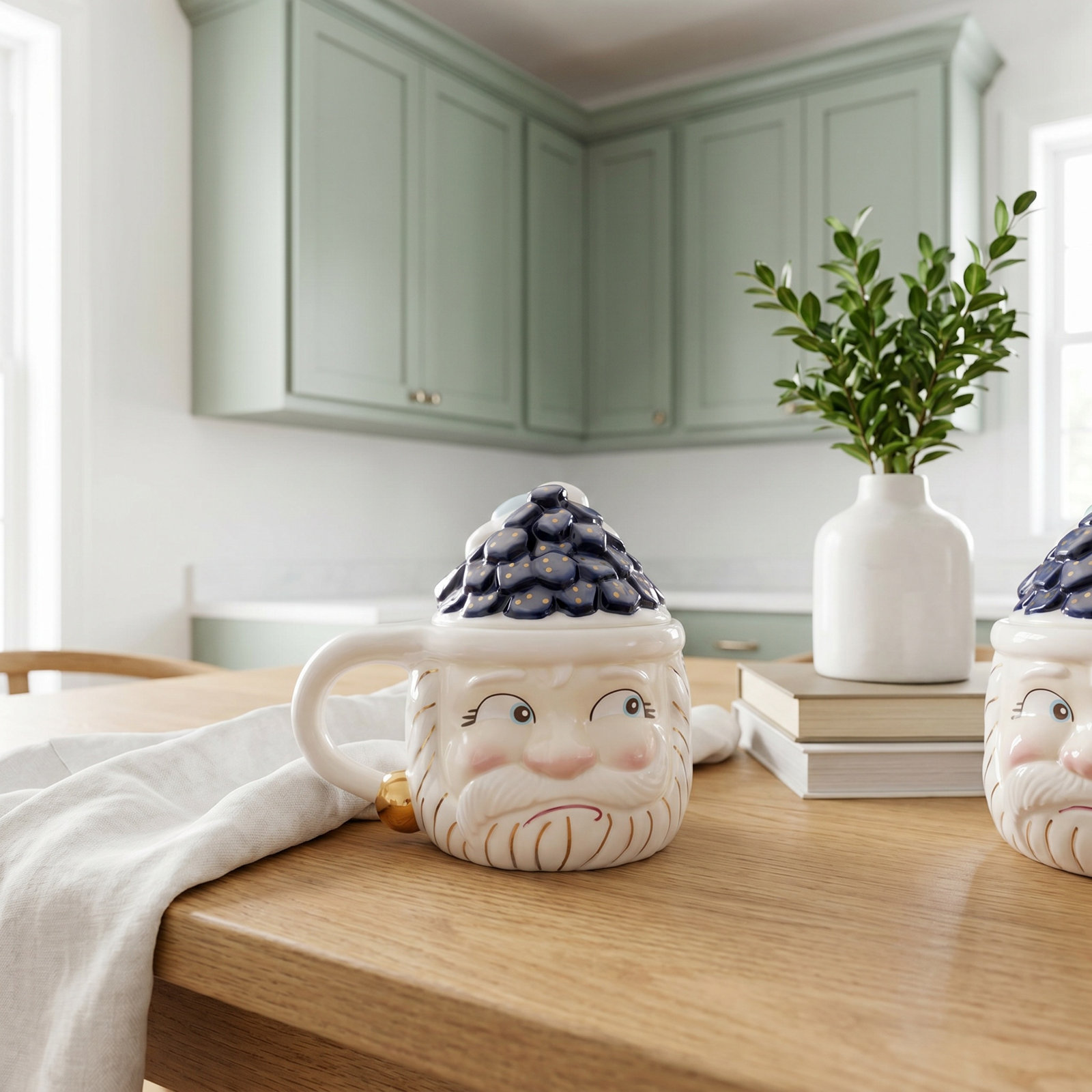 Papa Noel Ceramic Mug