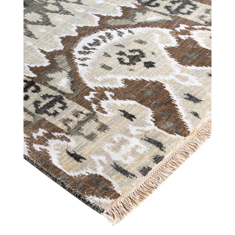 Overdyed One-of-a-Kind 8' 10" X 12' 1" Hand Knotted Area Rug