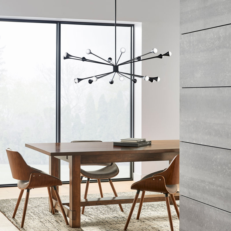 Lody 20 - Light LED Chandelier, Polished Nickel