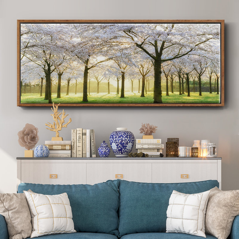 Bridal Trees- Framed Canvas