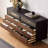 Simple retro storage sideboard cabinet