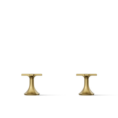 Occasion Cross Bathroom Sink Faucet Handles, 3.12" H x 3" W