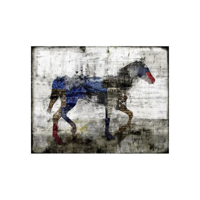 Pony Times Print by Leftbank Art