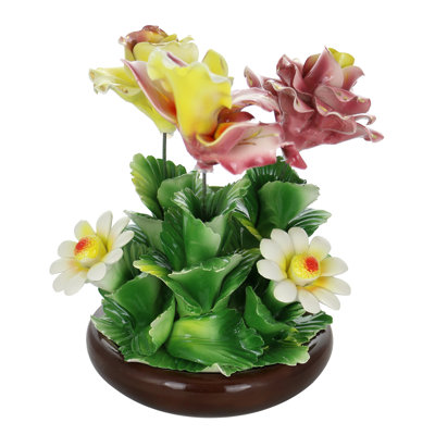 Rose et cascade en pot Ciupan