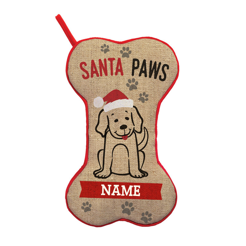 Chaussette de Noël Santa Paws, Oui
