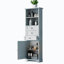 Garde-manger 68 po Roseville, garde-manger, armoire de cuisine haute, armoire de rangement-1872798265