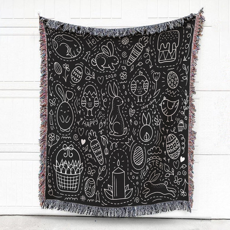 Polyester Throw, 50" W x 60" L