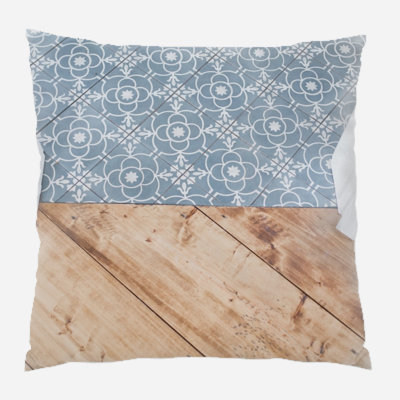 Flooring Throw Pillow