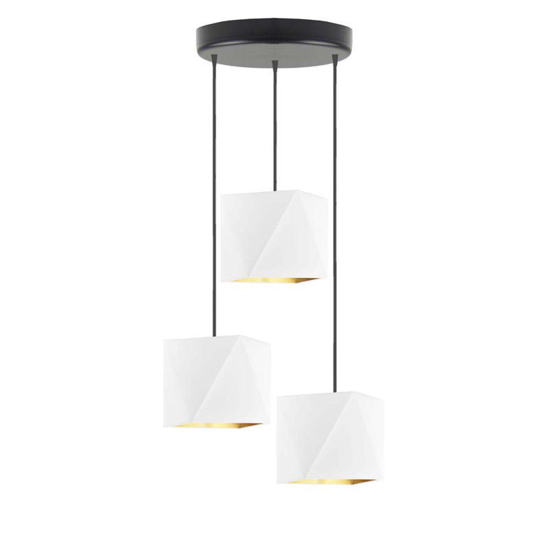 Rigina 3 - Light Cluster Pendant, White