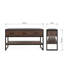 4 Pair Shoe Storage Bench