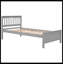 Ensemble de chambre à coucher 2 pièces, lit avec tête de lit et pied de lit Rista-753362036-753362037