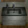 Vital 35-3/8 in. W x 19-5/8 in. D Wall Mounted Floating Bathroom Vanity in Gray with Composite Vanity Top