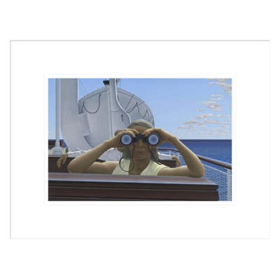 «To To Prince Edward Island» par Alex Colville, impression giclée encadrée