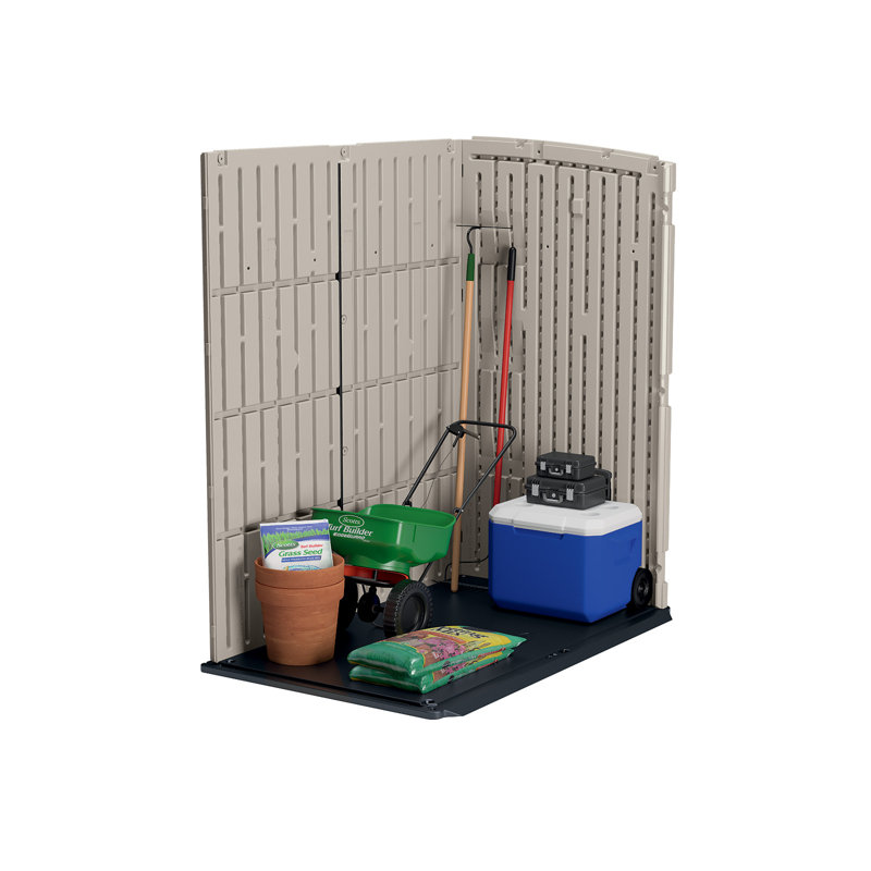 Suncast 6 ft. W x 4 ft. D Resin Vertical Tool Shed