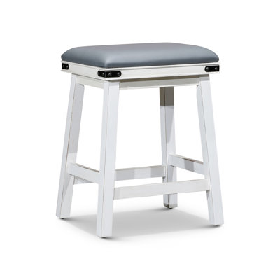 Saddle Stool, Weathered  Finish
