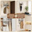 Over The Door Hanger With Storage Basket And Hooks, Sturdy Drying Rack And Organizer For Towels, Coats, And Clothes, Space-Saving Solution For Bathroom, Laundry, And Dorm Rooms