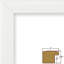 Rockmart White Matte Picture Frame - Set of 2-428641343-463531368