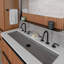 Cigno Widespread Bathroom Faucet with Drain Assembly-1064840703