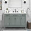 Madison 48" Single Bathroom Vanity with Carrara Marble Top-1775502485-1833960062