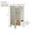 Soft Close Solid Wood Freestanding Vanity For Modern Bathrooms